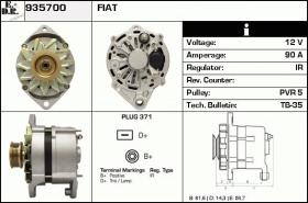 BKN 935700 - ALTERNADOR ALFA ROMEO,FIAT,LANCIA