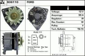 BKN 936110 - ALTERNADOR FORD