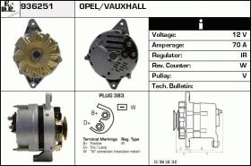 BKN 936251 - Alternador