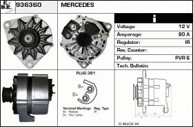 BKN 936360 - ALTERNADOR MERCEDES