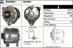 BKN 936961 - ALTERNADOR SKODA