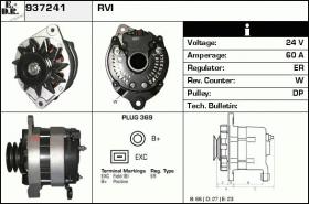 BKN 937241 - ALTERNADOR RENAULT TRUCKS