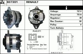 BKN 937301 - ALTERNADOR RENAULT