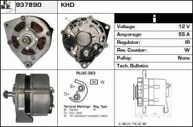 BKN 937890 - ALTERNADOR DEUTZ-FAHR FENDT