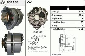 BKN 938100 - ALTERNADOR VW