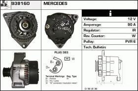 BKN 938160 - Alternador
