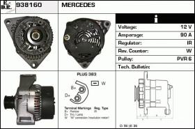 BKN 938160 - Alternador