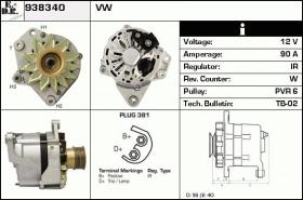 BKN 938340 - ALTERNADOR VW