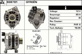 BKN 938791 - Alternador