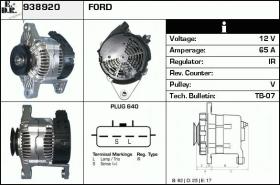 BKN 938920 - Alternador