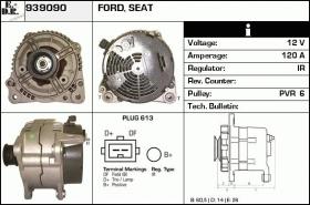 BKN 939090 - ALTERNADOR VW,SEAT,FORD