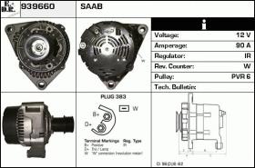 BKN 939660 - ALTERNADOR SAAB