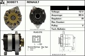 BKN 939971 - ALTERNADOR RENAULT