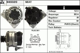 BKN 940320 - Alternador