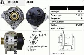 BKN 940600 - ALTERNADOR AUDI,VW