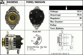 BKN 940850 - ALTERNADOR NISSAN,FORD