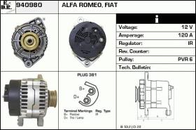 BKN 940980 - ALTERNADOR ALFA ROMEO