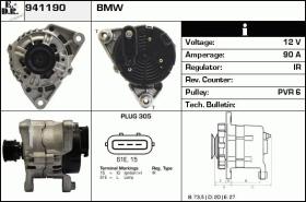 BKN 941190 - ALTERNADOR BMW