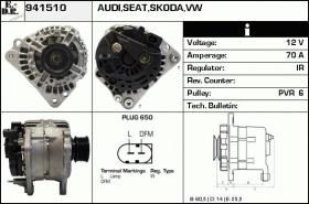 BKN 941510 - Alternador