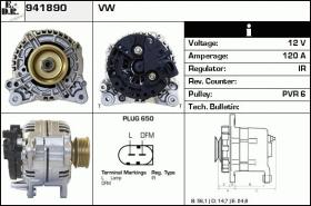 BKN 941890 - Alternador