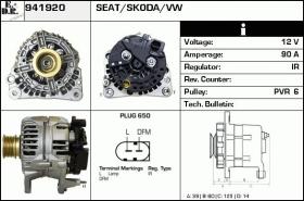 BKN 941920 - Alternador