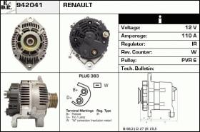 BKN 942041 - ALTERNADOR RENAULT,OPEL,VAUXHALL