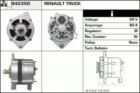 BKN 942350 - ALTERNADOR RENAULT TRUCKS