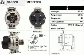 BKN 942520 - ALTERNADOR MERCEDES