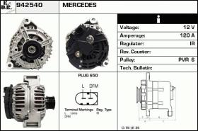 BKN 942540 - ALTERNADOR MERCEDES