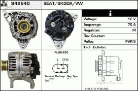 BKN 942640 - Alternador