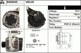 BKN 942840 - Alternador