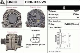 BKN 945360 - Alternador