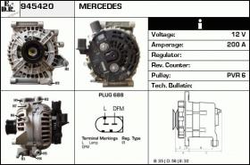 BKN 945420 - Alternador