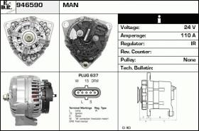 BKN 946590 - ALTERNADOR MAN