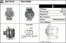 BKN 947910 - Alternador