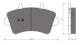 BKN DF460K3 - KIT Discos-Pastillas