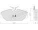 BKN DF473K2 - KIT Discos-Pastillas