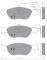 BKN DF498K2 - KIT Discos-Pastillas