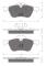 BKN DF825K1 - KIT Discos-Pastillas