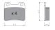 BKN DF176K1 - KIT Discos-Pastillas